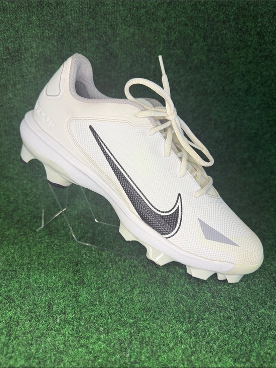 Nike Other - Nike Mike Trout Drag-On Baseball Cleats SZ 10.5 (White with Black Swoosh)
